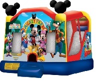 Mickey-Minnie Funhouse 4n1 Combo (Bounce, Climb, Slide, Bball hoop)
